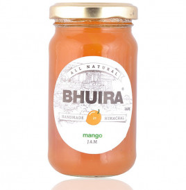 Bhuira Mango Jam   Glass Jar  240 grams